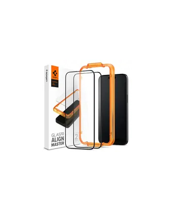 Spigen ALM Glass FC do iPhone 15 - czarne 2 szt. nr 1