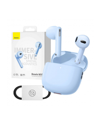 Baseus Bowie WX5 True Wireless niebieski
