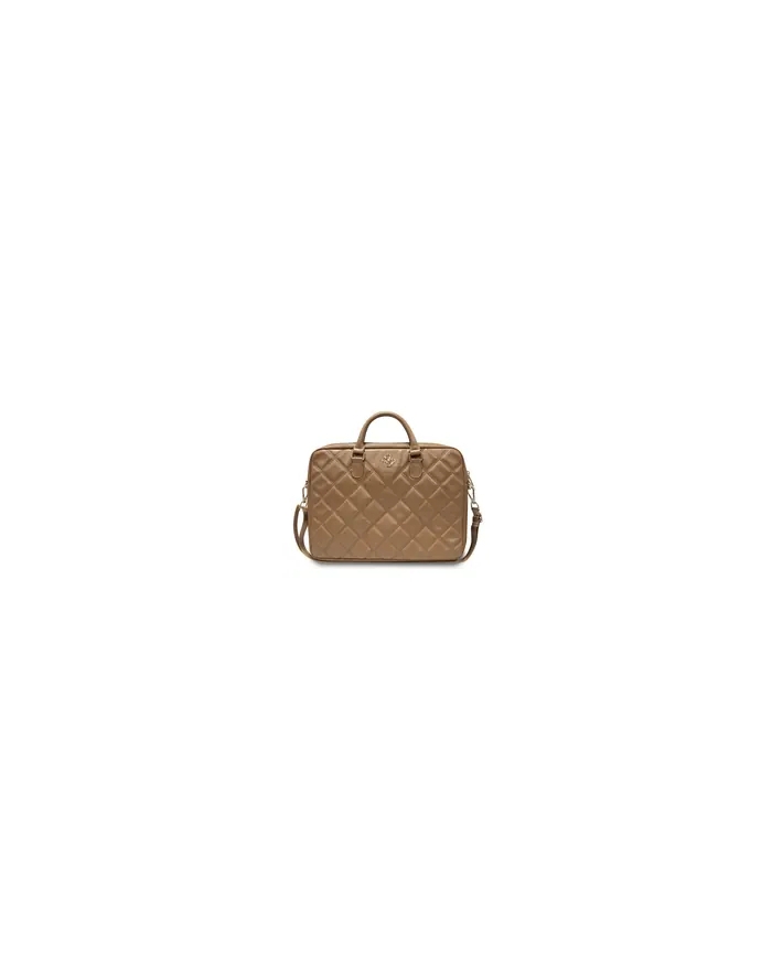 Guess Quilted 4G Computer Bag 15'' - 16'' (brązowy) główny