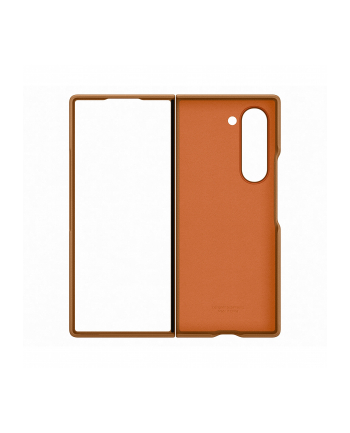 Samsung Eco-Leather Case do Z Fold 6 brązowy