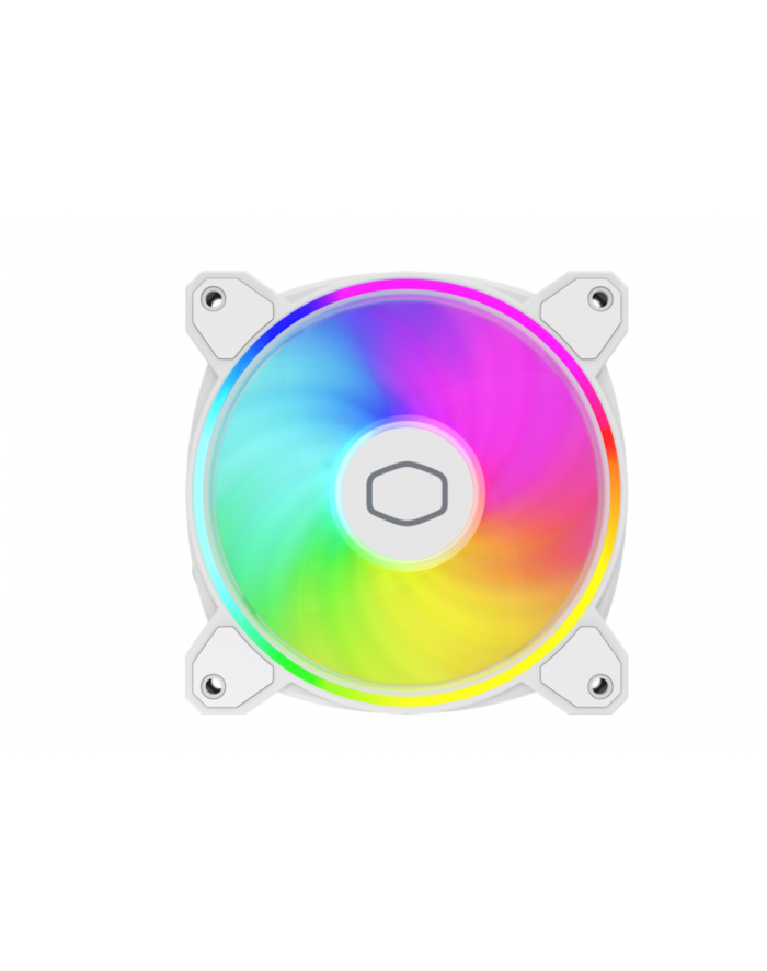 Cooler Master MasterFan MF120 Halo 2 Biały wentylator o średnicy 120mm biały główny