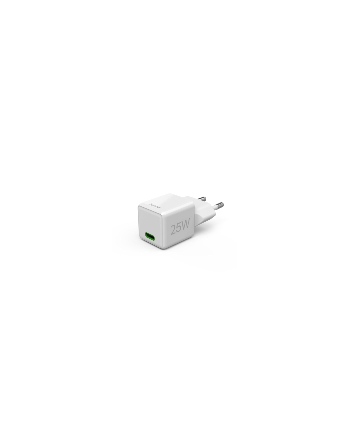 Hama ładowarka sieciowa supermini 25W PD/QC 1x USB-C biała ładowarka sieciowa | USB-C | Power Delivery/Quick Charge | 25W | biała główny