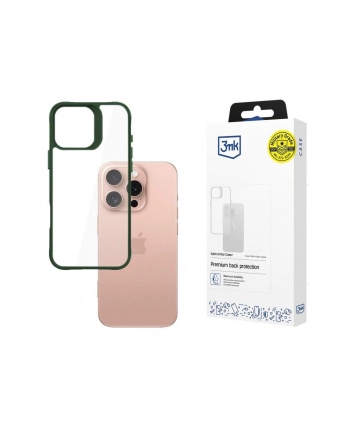 3mk Satin Armor Case+ do Apple iPhone 16 Pro zielony