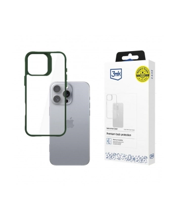 3mk Satin Armor Case+ do Apple iPhone 16 Pro Max zielony