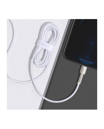 Baseus lightning - USB-A Cafule, 2.4A, 2m (biały)