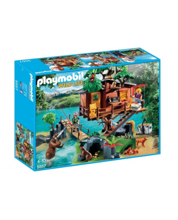 Playmobil Wildlife 5557 Przygoda z domkiem na drzewie