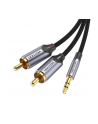 Vention Audio mini Jack 3.5mm do 2x RCA Cinch, 3m Splitter audio mini Jack 3.5mm - 2x RCA - nr 5