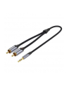 Vention Audio mini Jack 3.5mm do 2x RCA Cinch, 3m Splitter audio mini Jack 3.5mm - 2x RCA - nr 8