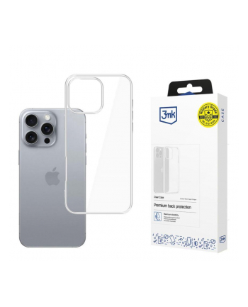 3mk Clear Case Apple iPhone 16 Pro przezroczysty