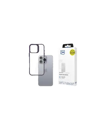 3mk Satin Armor Case+ do Apple iPhone 16 Pro Max fioletowy nr 2