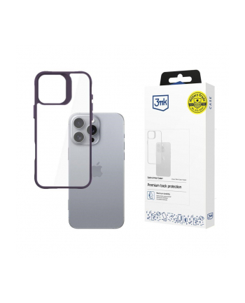 3mk Satin Armor Case+ do Apple iPhone 16 Pro Max fioletowy nr 1