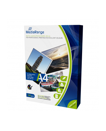 Papier fotograficzny MediaRange MRINK101 A4 130g/m2 100 szt. nr 2