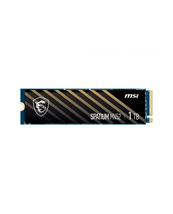 Dysk SSD MSI SPATIUM M452 1TB PCIe 4.0 NVMe M.2 2280 (3550/2700 MB/s) 3D NAND