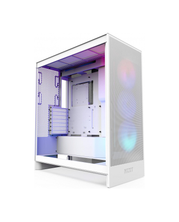Obudowa NZXT H7 Flow RGB (2024) Midi Tower z oknem Biała