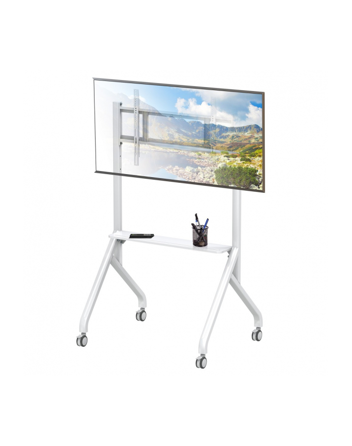 Stojak mobilny Techly TV 65-100'' do 100kg regulowany półka AV główny