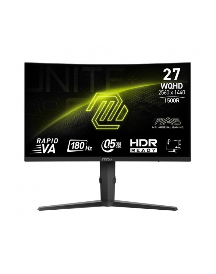 Monitor MSI 27'' MAG 275CQPF 2xHDMI DP główny