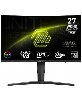 Monitor MSI 27'' MAG 275CQRF QD E2 2xHDMI DP 4xUSB