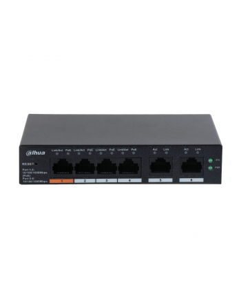 Switch zarządzalny Dahua CS4006-4GT-60 4x1GbE 2x1GbE Uplink PoE nr 2