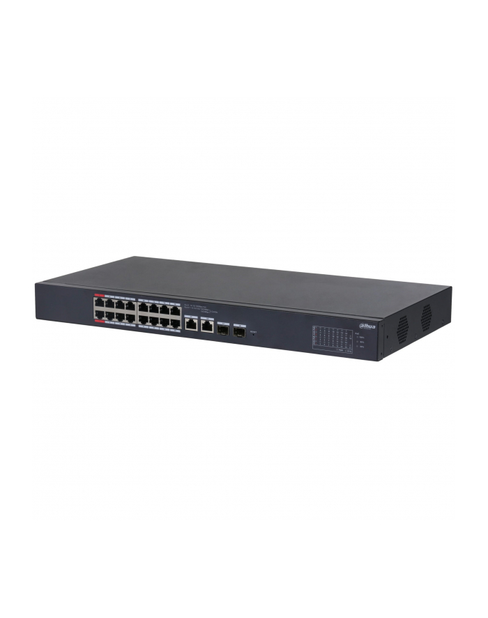Switch zarządzalny Dahua CS4218-16ET-135 16x10/100 Mbps 2x1GbE Combo PoE główny