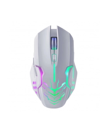 Mysz bezprzewodowa Defender KATANA GM-511 optyczna 3200dpi biała RGB AKUMULATOR 7 przycisków Gaming bezklikowa silent
