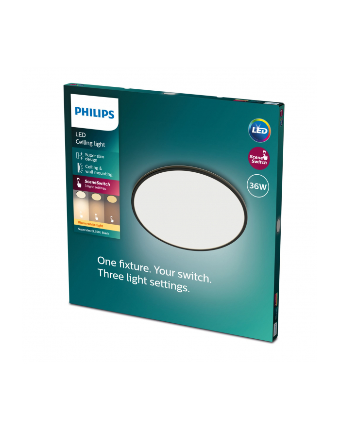 Philips Superslim CL550 SS RD 36W 27K B WV 06 (929002667301) główny