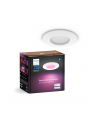 PHILIPS HUE White and color ambiance Wąska oprawa podtynkowa 90mm biały (929003712101) - nr 4