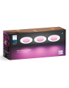 PHILIPS HUE White and color ambiance Wąska oprawa podtynkowa 90mm 3szt biały (929003712102) - nr 12