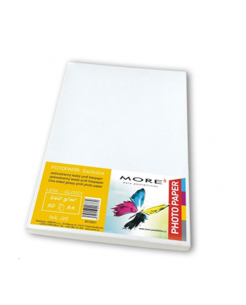 Fotopapír Exclusive 260G/M2, Glossy, 50 Listů Str.,Ink Jet