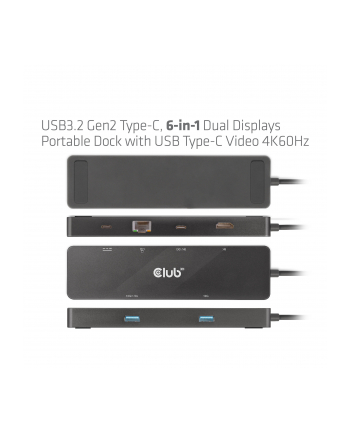 Club 3D Hub Usb Rj45 (CSV1584)