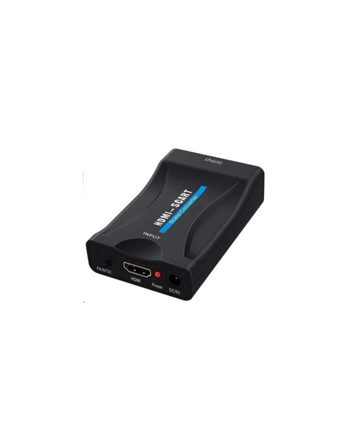 Premiumcord Konwerter Hdmi Na Scart Z Zasilaczem Sieciowym 230 V, Rozdzielczość Full Hd 1080P, Kolor Czarny główny