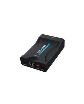 Premiumcord Konwerter Hdmi Na Scart Z Zasilaczem Sieciowym 230 V, Rozdzielczość Full Hd 1080P, Kolor Czarny nr 1