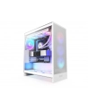 Obudowa NZXT H7 Flow RGB (2024) Midi Tower z oknem Biała - nr 1
