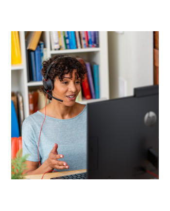 Słuchawki z mikrofonem Poly Blackwire 5220 Stereo USB-C Headset + 3,5mm jack + adapter USB-C/A