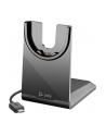 Słuchawki bezprzewodowe z mikrofonem Poly Voyager Focus 2 USB-C + adaptery + Charging Stand - nr 16