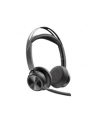 Słuchawki bezprzewodowe z mikrofonem Poly Voyager Focus 2 Microsoft Teams USB-C + adaptery - nr 8