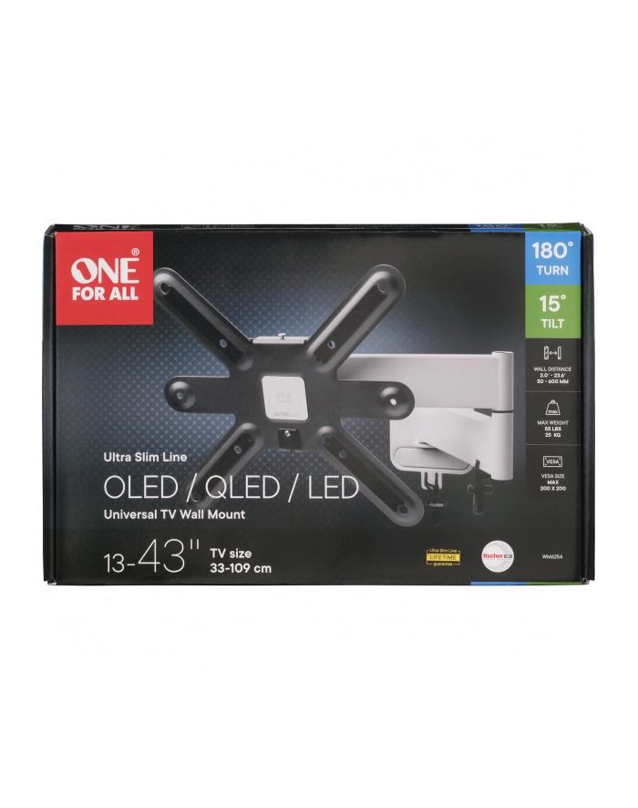 oneforall One for All TV Wandhalterung 43 Ultraslim Turn 180       WM 6254 główny