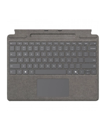 microsoft Surface Pro Keyboard [D-E] Platin + Slim Pen 2 Schwarz mit Copilot Button/nur solange der Vorrat reicht