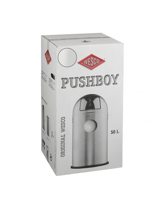 WESCO Pushboy 50l biały matt główny