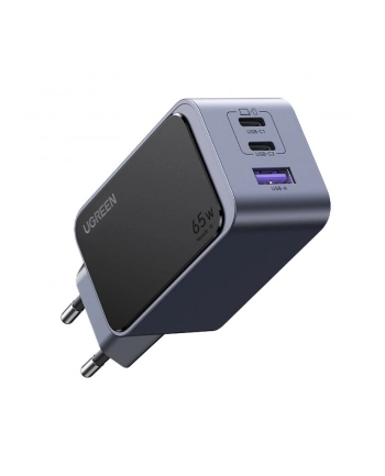 UGREEN Nexode S 65W 3-Port GaN Fast Charger (wersja europejska) gray