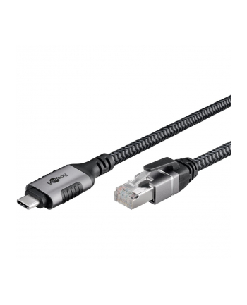 goobay Ethernet-Kabel USB-C™ 3.1 auf RJ45, 1 m USB-C 3.1 auf RJ45 CAT6 FTP 0100 Adapterkabel 1m nr 1