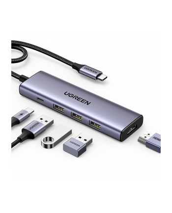 UGREEN Revodok 5-in-1 4K HDMI USB-C Hub mit