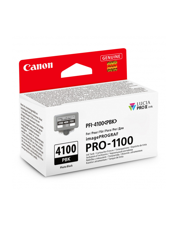 Canon PFI-4100 PBK photo Kolor: CZARNY główny