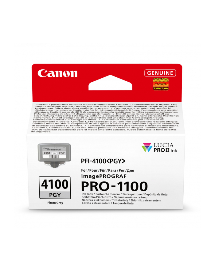 Canon PFI-4100 PGY photo grey główny