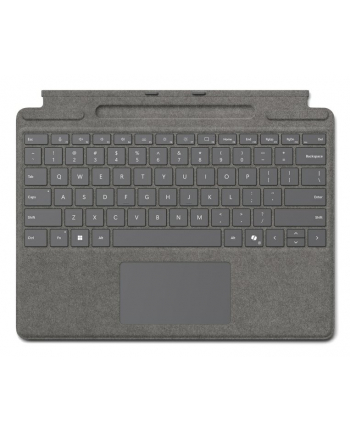 microsoft Surface Pro Keyboard [D-E] Platin mit Pen Storage / mit Copilot Button ohne Pen dabei / nur solange der Vorrat reicht