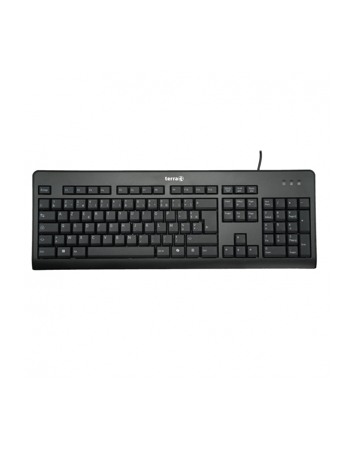 wortmann ag TERRA Keyboard 1500 Corded [FR] USB Kolor: CZARNY/noir Copilot AZERTY, 105 Tasten, kabelgebunden, 1,80m główny