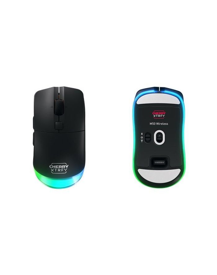 CHERRY Mouse Xtrfy M50 Wireless RGB Gaming Kolor: CZARNY BT Dreifachverbindungsmodi główny