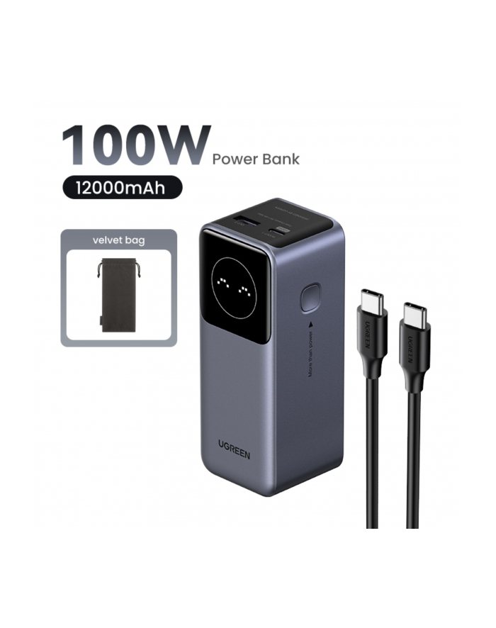 UGREEN 12000mAh 100W Fast Charging Powerbank główny