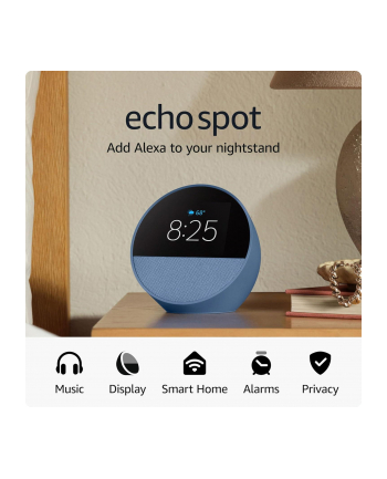 Amazon Echo Spot (2024) blue