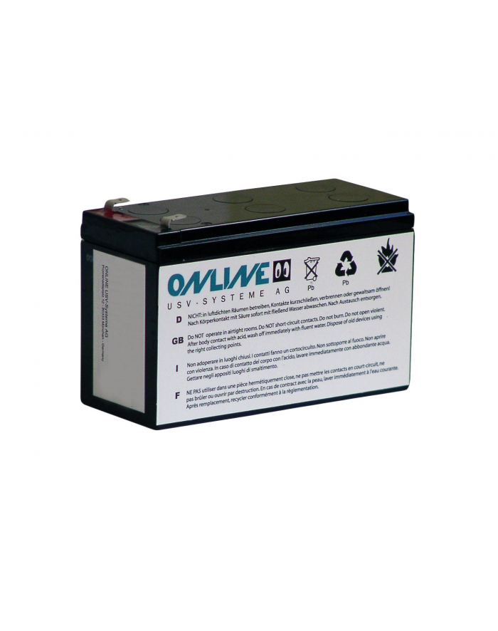 online usv-systeme ag ONLINE USV-Ersatzbatterie dla Yunto 1200+++ główny