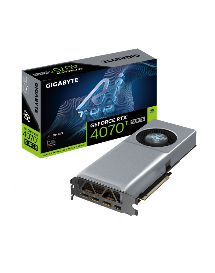 gigabyte GIGA VGA 16GB RTX4070Ti SUPER AI TOP 16G 3xDP/HDMI GeForce RTX 4070 Ti SUPER EAGLE OC-ICE 16G główny